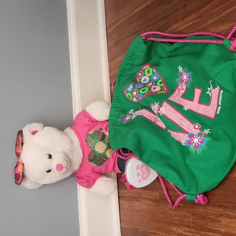 Girl scout bundle - build a bear and backpack
